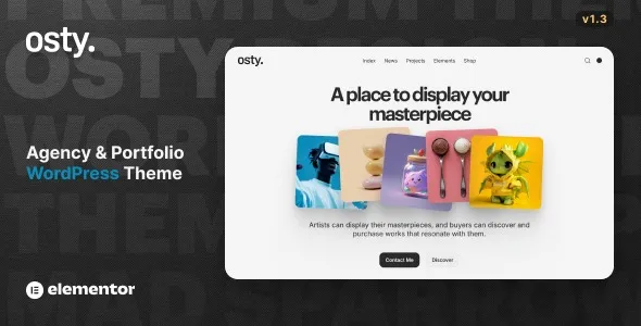 Osty-Creative-Agency-and-Portfolio-Theme wordpress