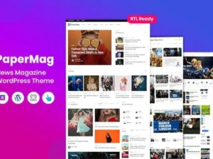 PaperMag – News Magazine WordPress Theme