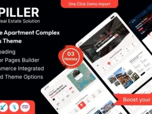 Piller – Real Estate WordPress Theme