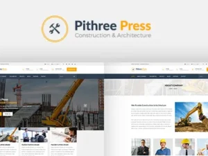 Pithree – Construction & Building WordPress Theme