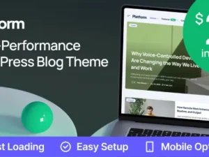 Platform – Modern High-Performance Blog WordPress Theme