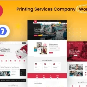 Printress – Printing Services Company WordPress