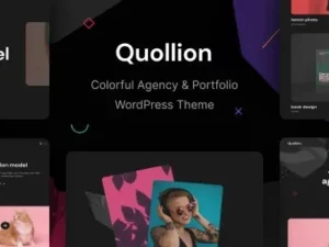 Quollion – Colorful Agency & Portfolio WordPress Theme