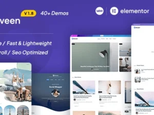 Raveen Personal Blog & Magazine WordPress Theme