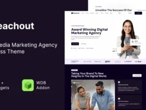Reachout – Social Media Marketing Agency WordPress Theme
