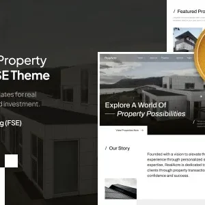 RealAcre – Real Estate & Property Full Site Editing WordPress Theme