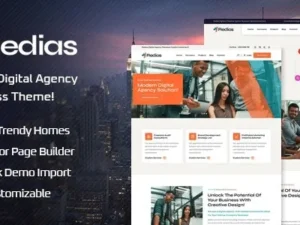 Redias – Creative Digital Agency WordPress Theme