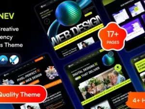 Renev– Creative Digital Agency WordPress Theme