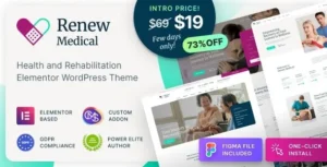 Renew Medical – Physiotherapy & Rehabilitation Medical Theme
