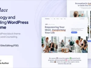 Resolace – Psychology & Counseling FSE WordPress Theme