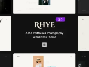 Rhye – AJAX Portfolio WordPress Theme