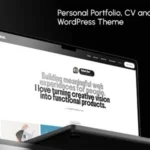 Rubab Personal Portfolio WordPress Theme