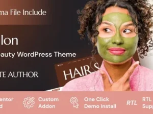 Sailon – Spa & Beauty Salon WordPress Theme