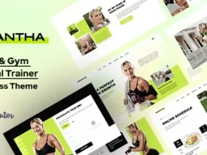 Samantha – Fitness WordPress Theme