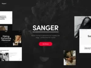 Sanger – Personal Portfolio for Creatives Theme