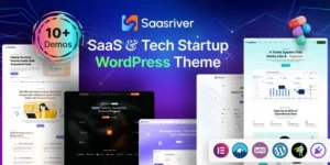 SassRiver – SaaS & Tech Startup WordPress Theme