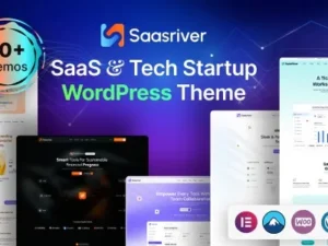 SassRiver – SaaS & Tech Startup WordPress Theme