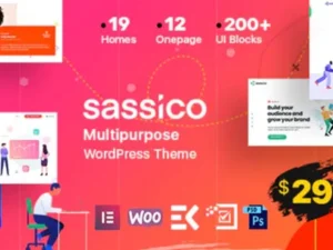 Sassico – Multipurpose Saas Startup Agency WordPress Theme