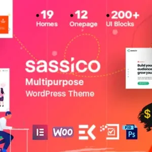 Sassico – Multipurpose Saas Startup Agency WordPress Theme