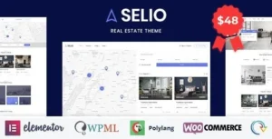 Selio – Real Estate Directory WordPress Theme