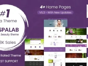 Spa Lab – Beauty Salon WordPress Theme
