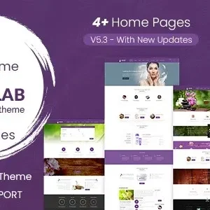 Spa Lab – Beauty Salon WordPress Theme