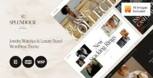 Splendour – Jewelry & Watches WordPress Theme