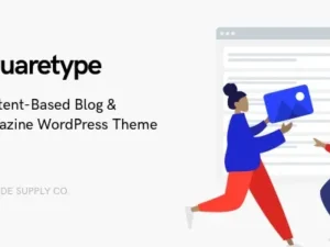 Squaretype – Modern Blog WordPress Theme