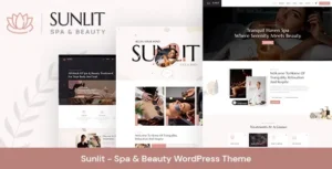 Sunlit – Spa & Beauty WordPress Theme