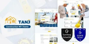 Tanj – Architect, Building WordPress