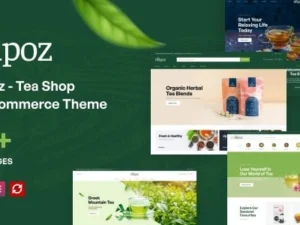 Teapoz Tea Shop WooCommerce Theme
