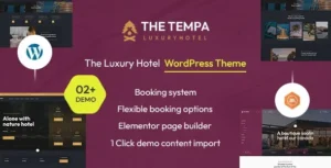 Tempa – The Luxury Hotel WordPress