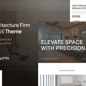 Tensa – Interior Design & Architecture Firm FSE WordPress Theme