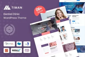Timan – Dental Clinic WordPress Theme
