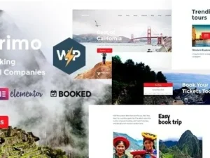 Tourimo – Tour Booking WordPress Theme
