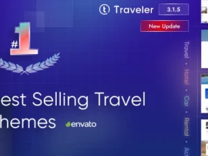 Traveler – Travel Booking WordPress Theme