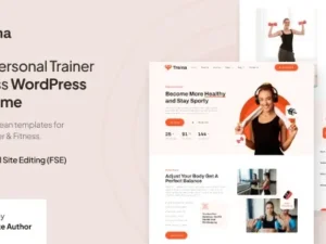 Treina – Personal Trainer & Fitness FSE WordPress Theme