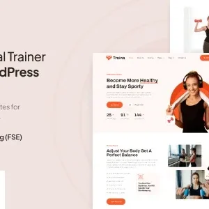 Treina – Personal Trainer & Fitness FSE WordPress Theme
