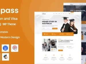 Visapass – Immigration Consulting WordPress Theme