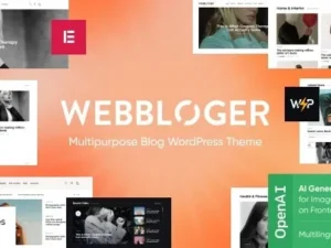 Webbloger – Multipurpose Blog WordPress Theme