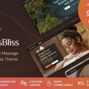 Wellness Bliss – Massage Salon & Spa WordPress Theme