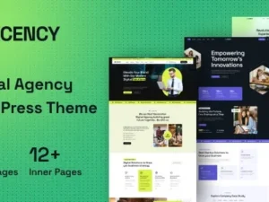 Xcency – Digital Agency WordPress Theme