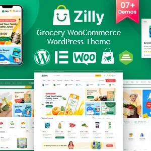 Zilly Grocery Store WordPress Theme