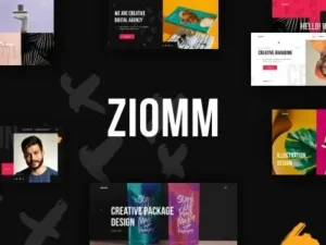 Ziomm – Creative Agency & Portfolio WordPress Theme