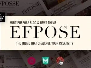 Efpose – Multipurpose Blog and Newspaper Theme