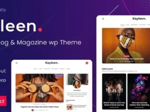 Kayleen | Blog & Magazine WordPress Theme