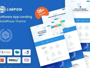 Limpon – Software App Landing WordPress Theme
