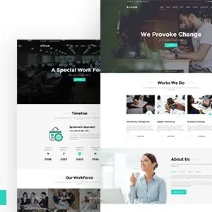 Aagan – Agency, Startup WordPress Theme