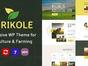 Agrikole – Responsive WordPress Theme for Agriculture & Farming