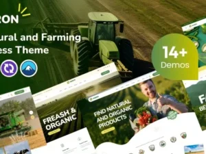 Agron – Agriculture & Organic Farm WordPress Theme